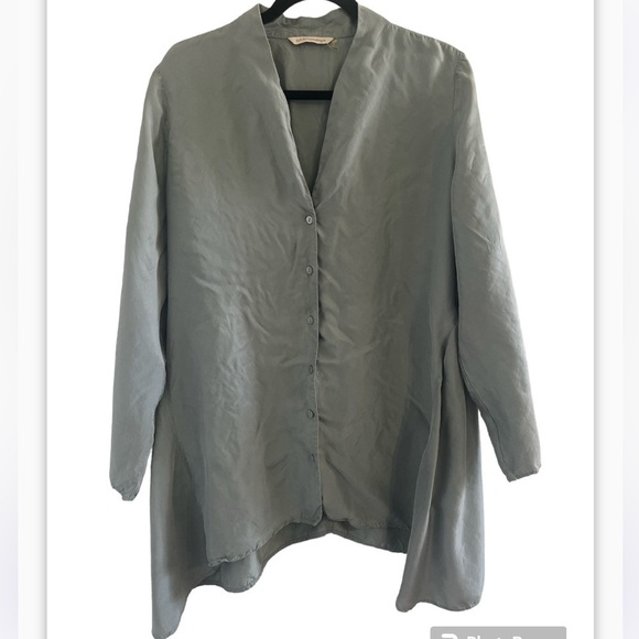 Soft Surroundings Laurel Tunic in Dusk Green - Picture 1 of 7
